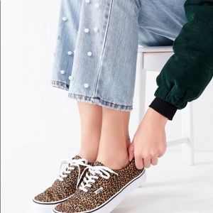 **Leopard Print Vans**